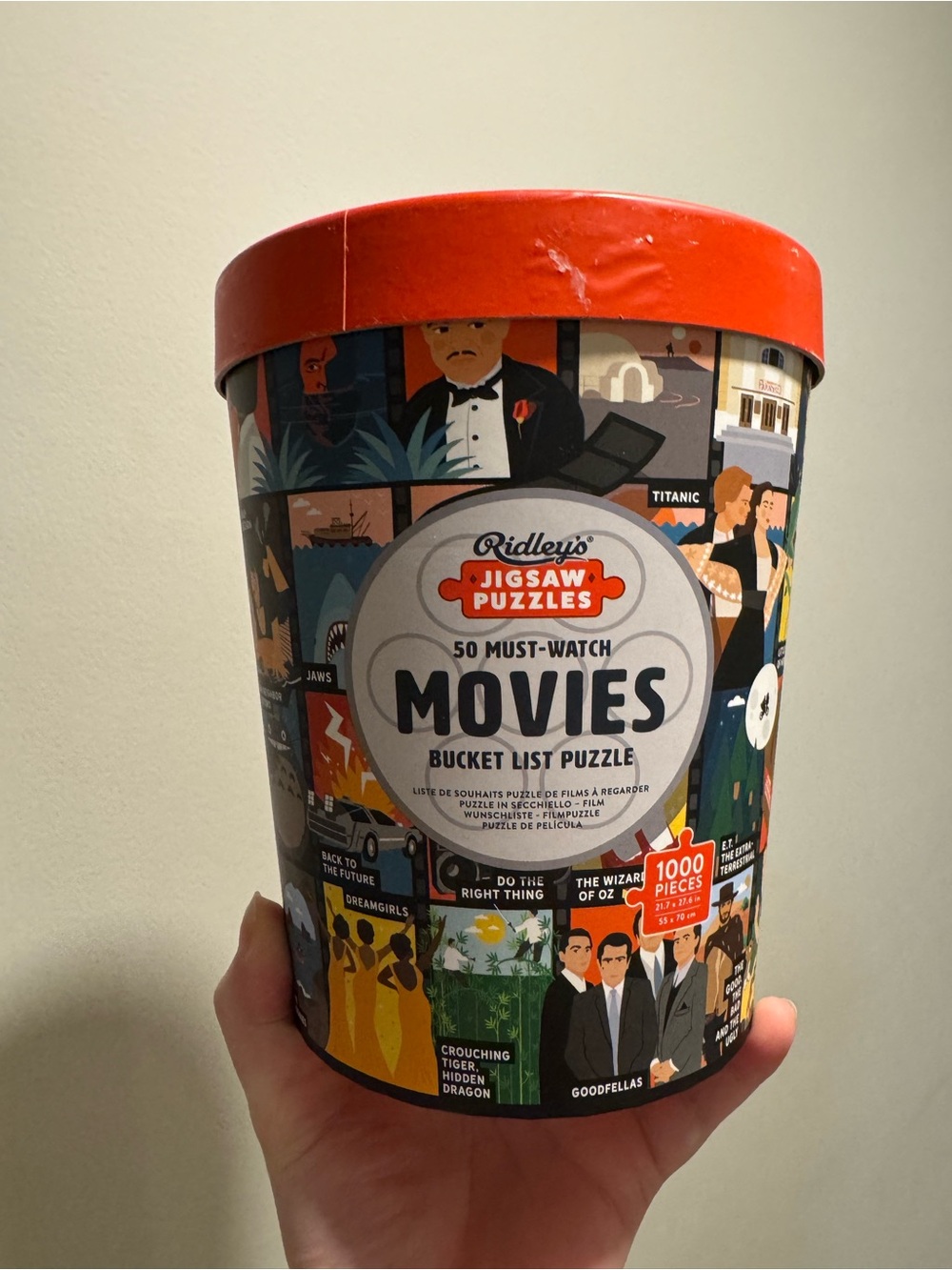 Ridley's Movies 1000-Piece Jigsaw Puzzle